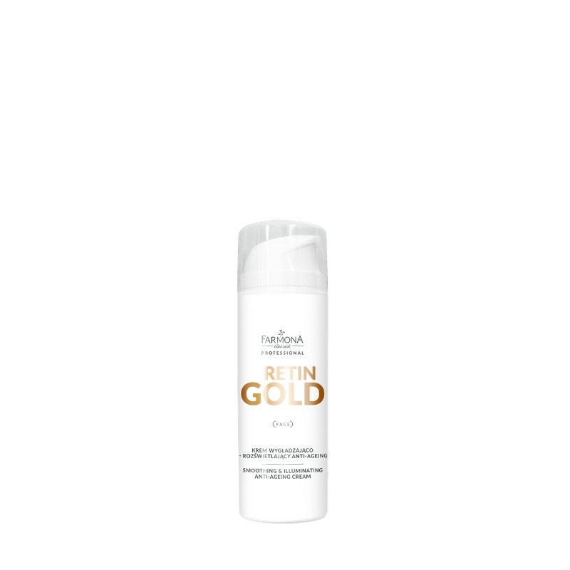FARMONA PROFESSIONAL RETIN GOLD Krem wygładzająco- rozświetlający Ani-Age 150ml