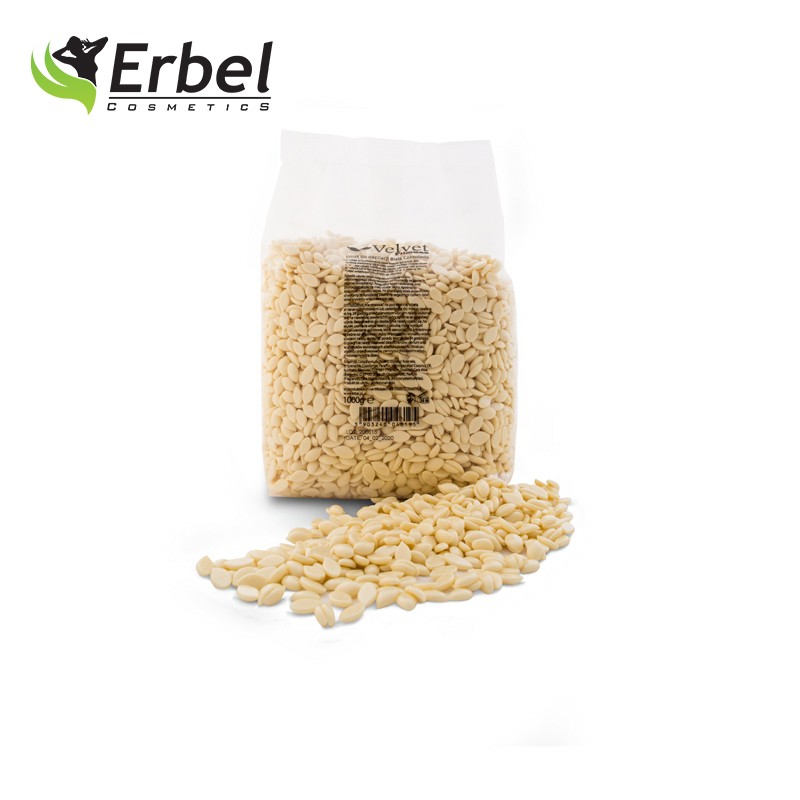 Wosk do Depilacji FilmWax Brazylijski do depilacji Biała Czekolada Velvet 1kg Erbel