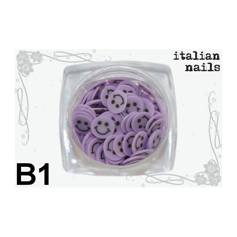 Buźki Fimo - Woreczek 10 sztuk - B01 Italian Nails