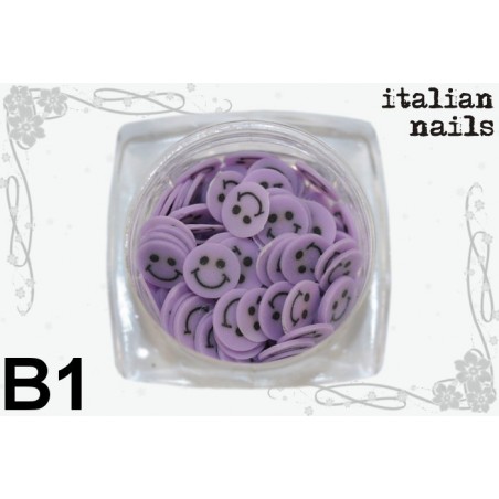 Buźki Fimo - Woreczek 10 sztuk - B01 Italian Nails