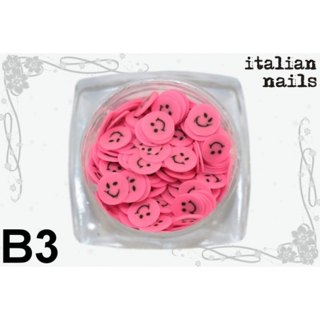 Buźki Fimo - Woreczek 10 sztuk - B03 Italian Nails