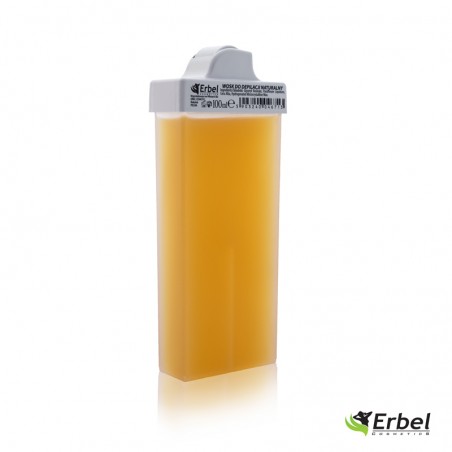 Wosk do Depilacji Miodowy Wąska Rolka 100ml Erbel 1 szt