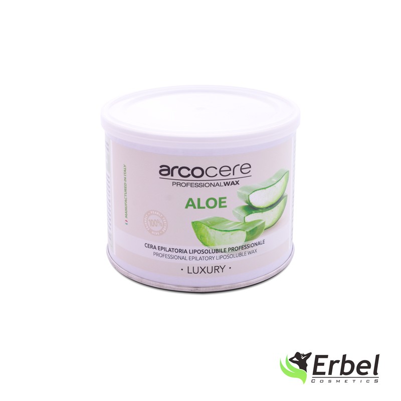 Wosk do depilacji Aloesowy Perłowy 400ml Arco