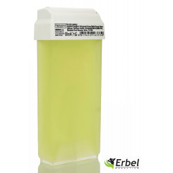 Wosk do Depilacji Szeroka Rolka Żelowy Ananasowy Premium 80ml Erbel