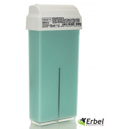 Wosk do Depilacji Szeroka Rolka Talco Premium 80ml Erbel