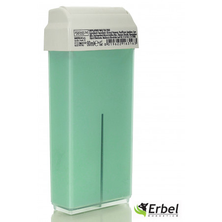 Wosk do Depilacji Szeroka Rolka Drzewo Herbaciane Premium 80ml Erbel