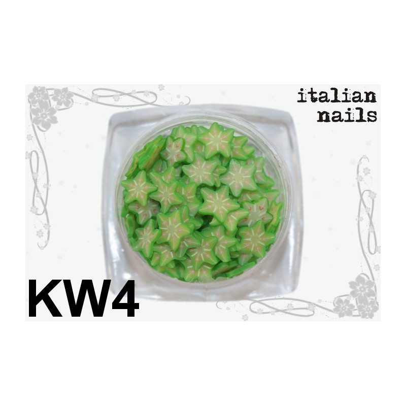 Kwiatki Fimo - Woreczek 10 sztuk - KW04 Italian Nails