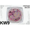 Kwiatki Fimo - Woreczek 10 sztuk - KW09 Italian Nails