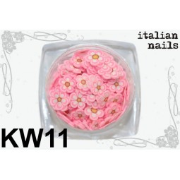 Kwiatki Fimo - Woreczek 10 sztuk - KW11 Italian Nails