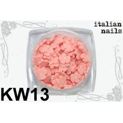 Kwiatki Fimo - Woreczek 10 sztuk - KW13 Italian Nails