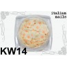 Kwiatki Fimo - Woreczek 10 sztuk - KW14 Italian Nails