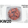 Kwiatki Fimo - Woreczek 10 sztuk - KW20 Italian Nails