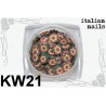 Kwiatki Fimo - Woreczek 10 sztuk - KW21 Italian Nails