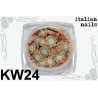 Kwiatki Fimo - Woreczek 10 sztuk - KW24 Italian Nails