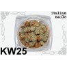 Kwiatki Fimo - Woreczek 10 sztuk - KW25 Italian Nails