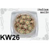 Kwiatki Fimo - Woreczek 10 sztuk - KW26 Italian Nails