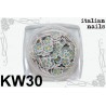 Kwiatki Fimo - Woreczek 10 sztuk - KW30 Italian Nails