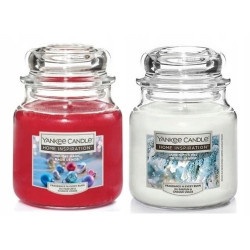 Zestaw Yankee Candle Holiday Magic & Snow Dysted Pine 104g