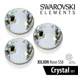 Cyrkonie a'la SWAROVSKI Crystal SS8 1440szt