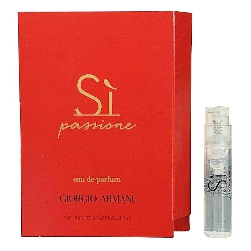 Giorgio Armani Si Passione Eau De Parfum 1,2ml Atomizer