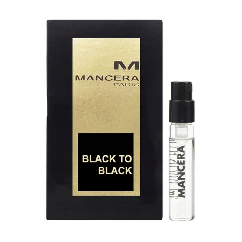 Mancera Paris Black to Black Eau De Parfum 2ml Atomizer