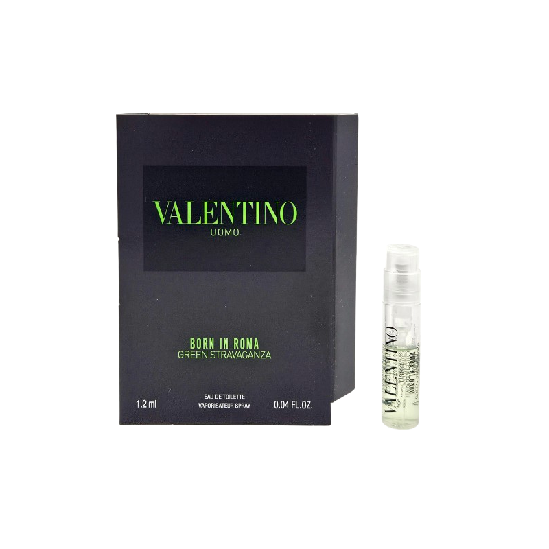 Valentino Uomo Born In Roma Green Stravaganza Eau De Toilette 1,2ml