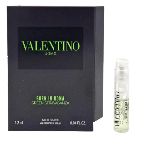 Valentino Uomo Born In Roma Green Stravaganza Eau De Toilette 1,2ml