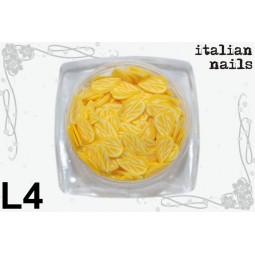 Listki  Fimo - Woreczek 10 sztuk - L04 Italian Nails