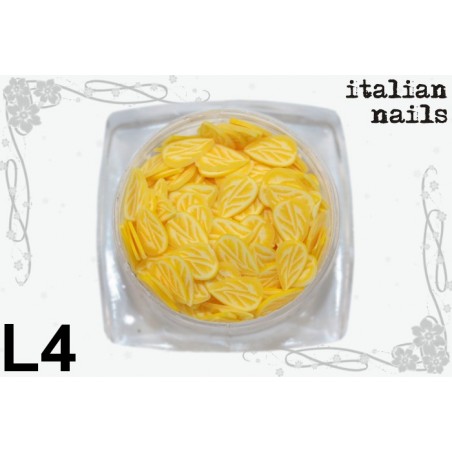Listki  Fimo - Woreczek 10 sztuk - L04 Italian Nails
