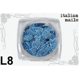 Listki  Fimo - Woreczek 10 sztuk - L08 Italian Nails