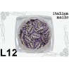 Listki  Fimo - Woreczek 10 sztuk - L12 Italian Nails