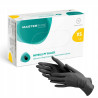 Rękawice nitrylowe Jednorazowe Master Glove Czarne XS 100szt