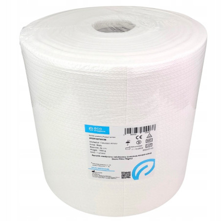 Ręcznik Medyczny Celulozowy Airlaid Rolka 26cm/70gm2 95m