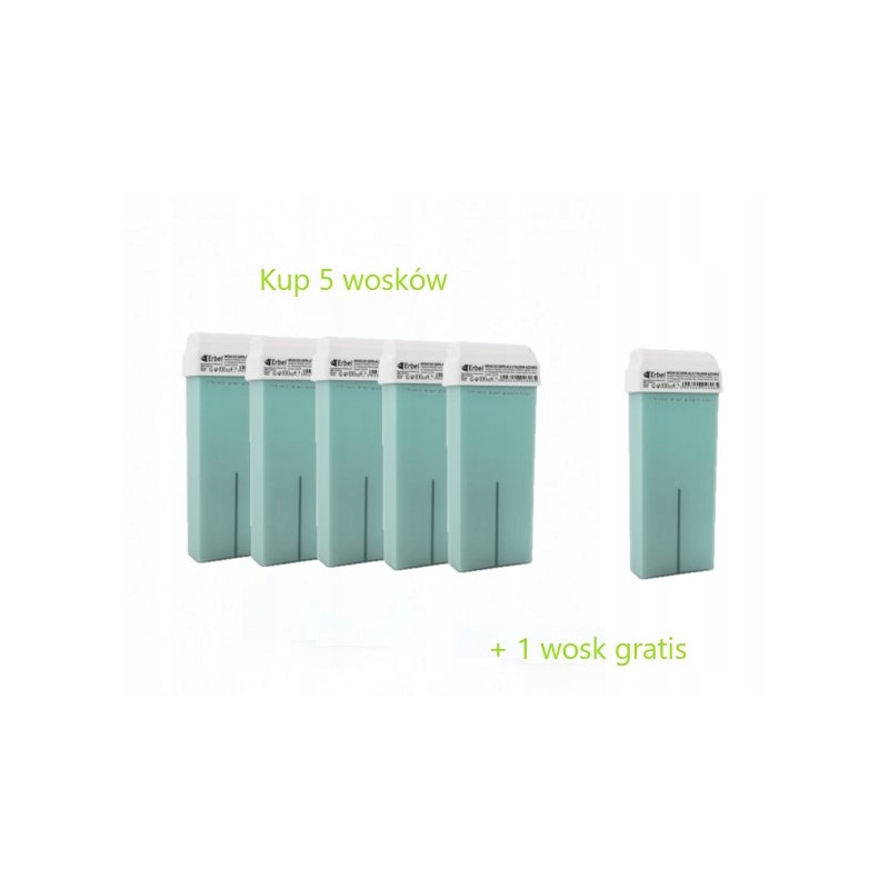 Wosk z Talkiem Azzurra 100ml Erbel 5+1 Gratis
