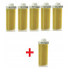 Wosk do Depilacji Perłowy z Mikromiką Wąska Rolka 100ml Erbel 5+1 Gratis