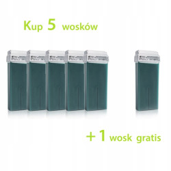Wosk do Depilacji Aloesowy Perłowy 100ml Erbel 5+1 Gratis