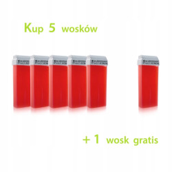 Wosk do Depilacji Jagodowy Żelowy 100ml Erbel 5+1 Gratis