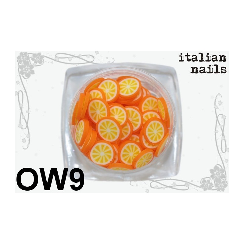Owoce Fimo - Woreczek 10 sztuk - OW09 Italian Nails