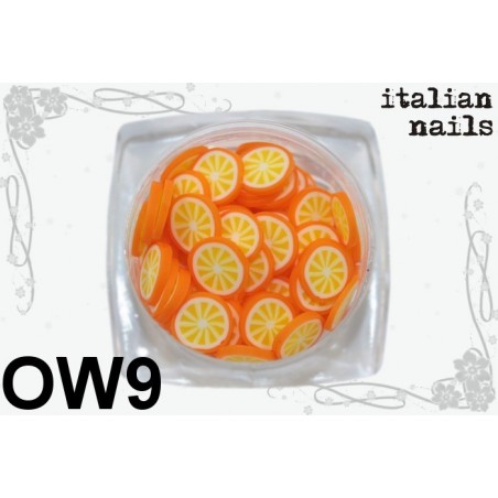 Owoce Fimo - Woreczek 10 sztuk - OW09 Italian Nails