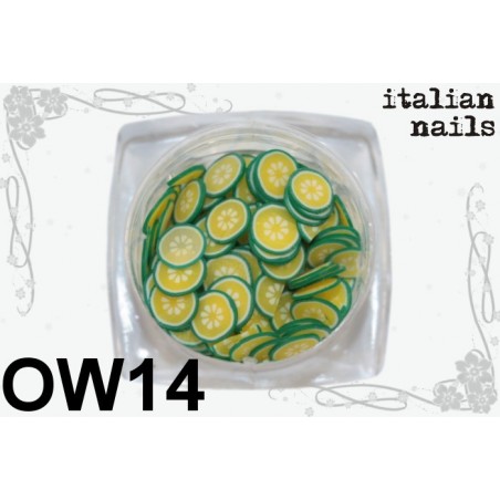 Owoce Fimo - Woreczek 10 sztuk - OW14 Italian Nails