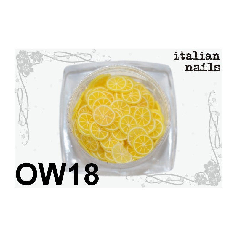 Owoce Fimo - Woreczek 10 sztuk - OW18 Italian Nails
