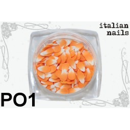 Pawie Oczka - Woreczek 10 sztuk - PO1 Italian Nails