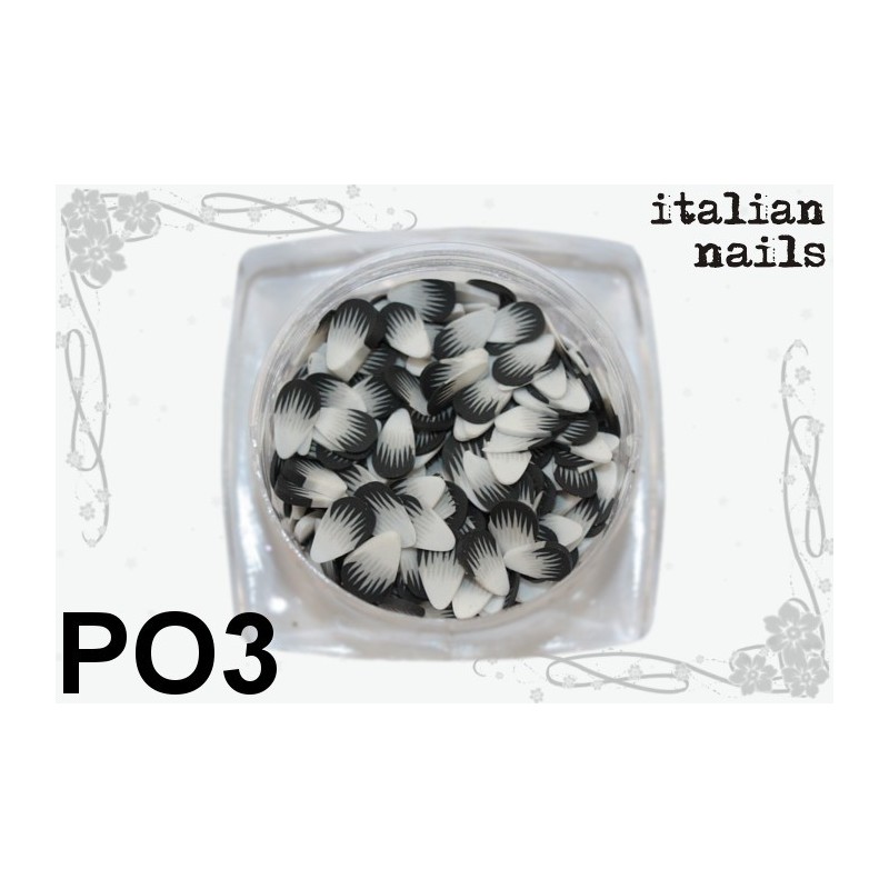Pawie Oczka - Woreczek 10 sztuk - PO3 Italian Nails