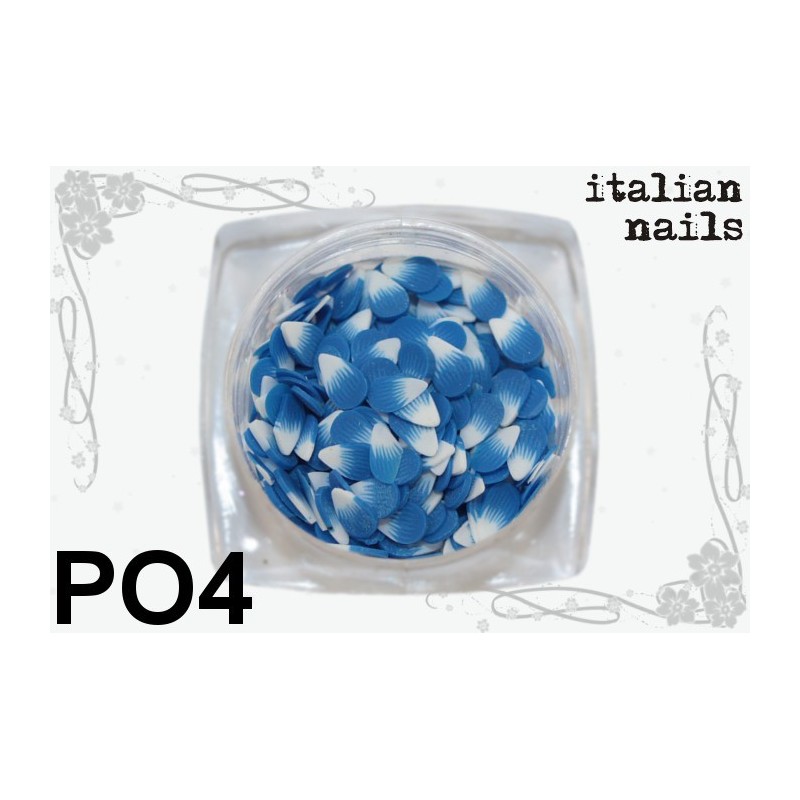 Pawie Oczka - Woreczek 10 sztuk - PO4 Italian Nails
